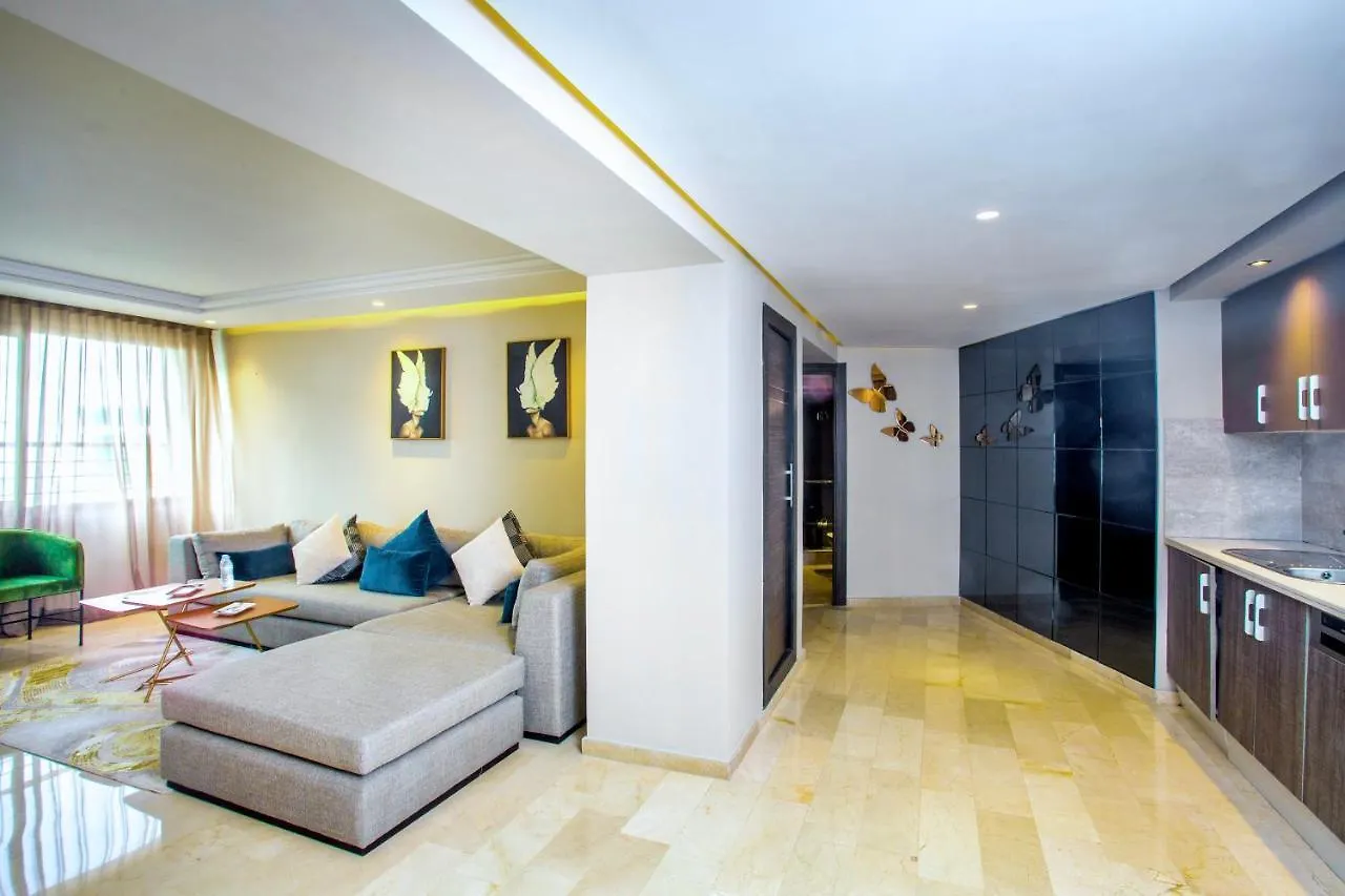 Top Flat At Central Massira Maarif Casablanca Apartment