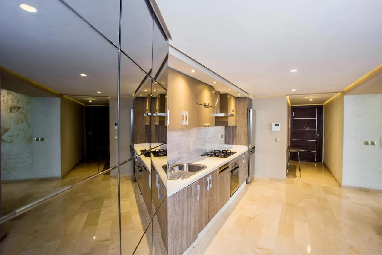 Apartment Top Flat At Central Massira Maarif Casablanca